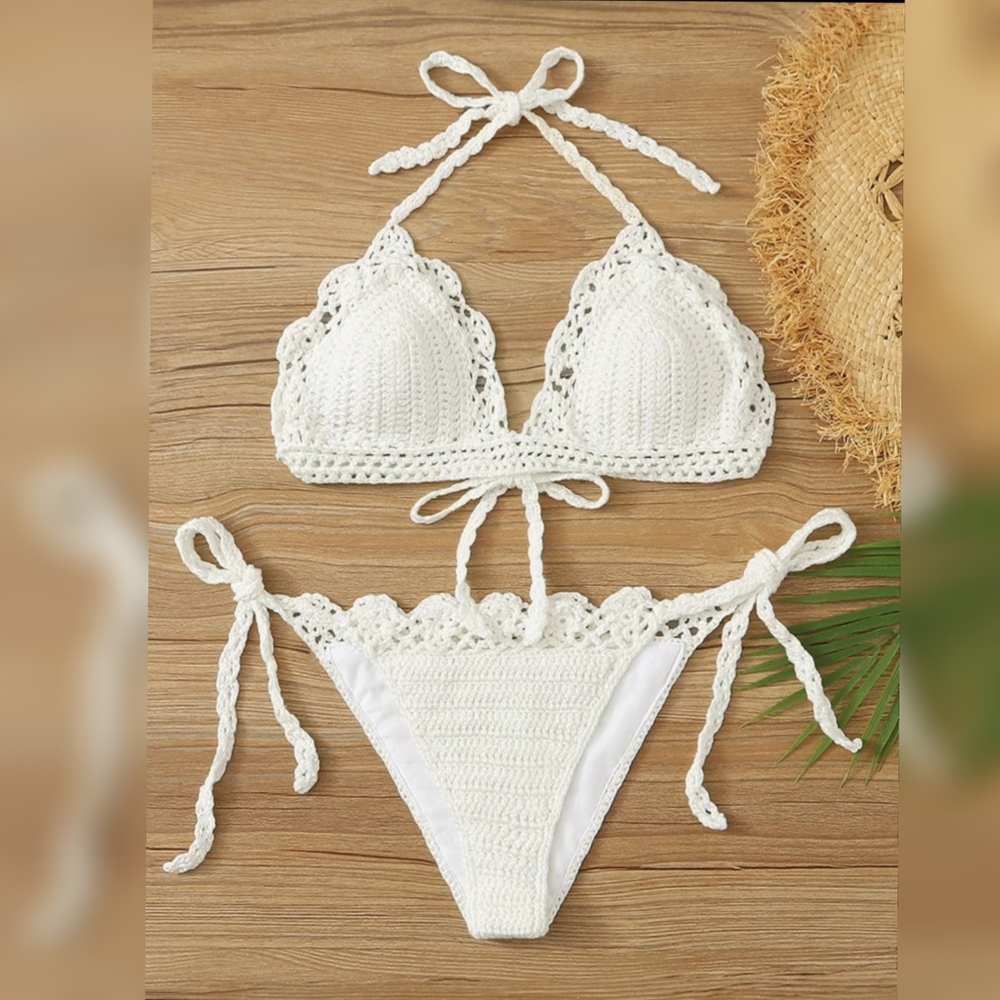 CROCHET 2 PIECE BIKINI SET